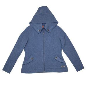 Merrell Select Regulate Hooded Fleece Jacket With Button Accents Size Large